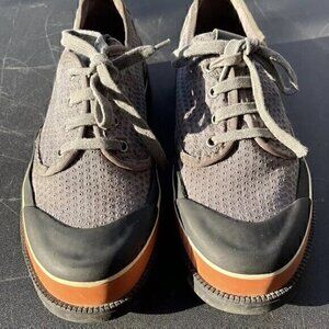 VALENTINO GARAVANI Men's Black Rockstud Derby Lace-up Shoes Sz 40 EU / 7.5-8 US